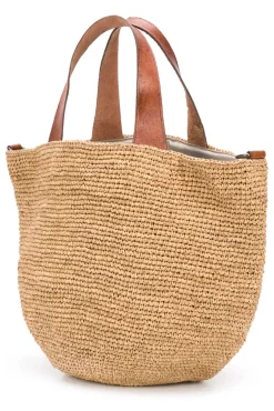 Borsa secchiello in rafia