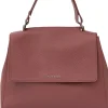 Borsa sveva soft media in pelle con tracolla
