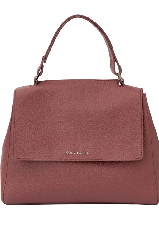 Borsa sveva soft media in pelle con tracolla