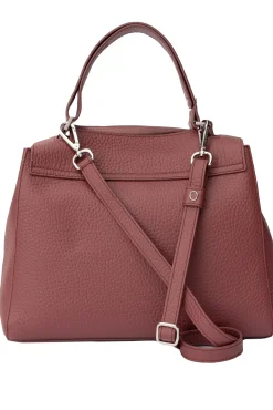 Borsa sveva soft media in pelle con tracolla