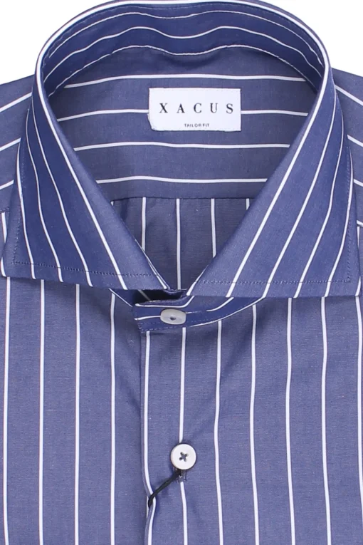 Camicia a riga larga in cotone