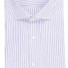 camicia a righe in cotone