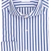 camicia active a righe in jersey tecnico