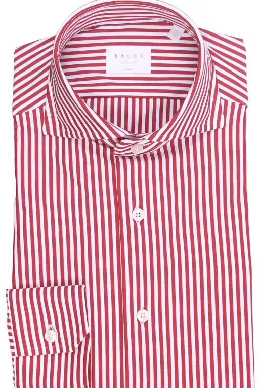 camicia active a righe in jersey tecnico