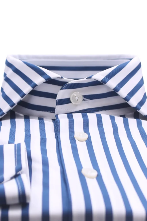 camicia active a righe in jersey tecnico