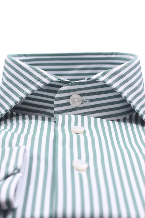 camicia active a righe in jersey tecnico