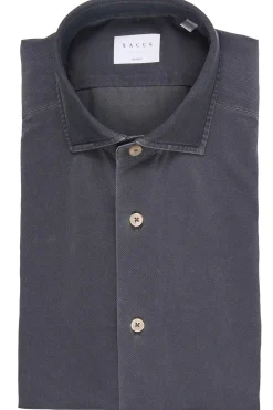Camicia active bi-stretch in tessuto tecnico schiumato