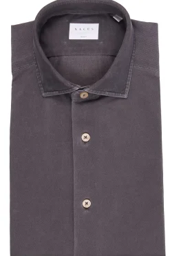Camicia active bi-stretch in tessuto tecnico schiumato