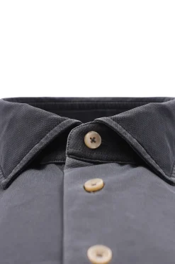 Camicia active bi-stretch in tessuto tecnico schiumato