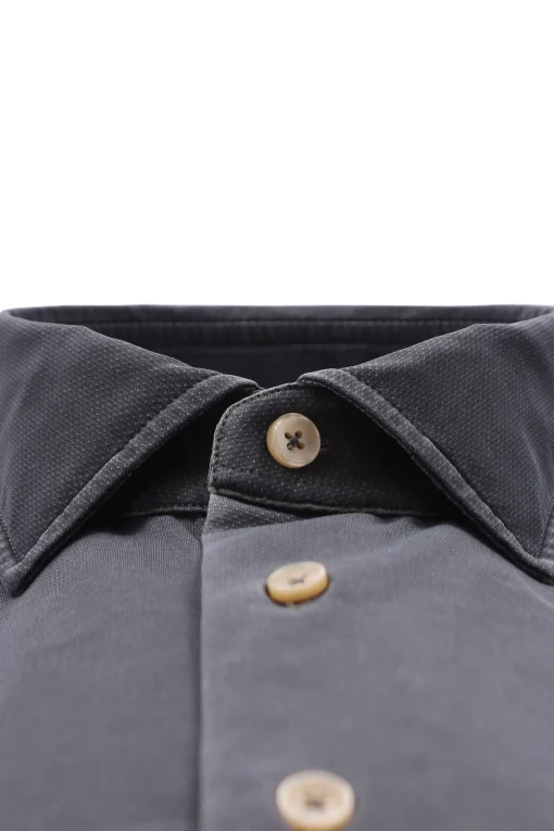 Camicia active bi-stretch in tessuto tecnico schiumato