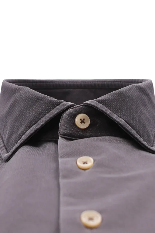 Camicia active bi-stretch in tessuto tecnico schiumato