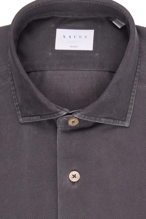 Camicia active bi-stretch in tessuto tecnico schiumato