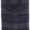 camicia black watch in panno tinto filo