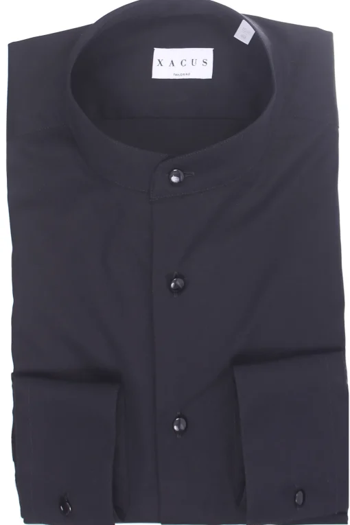 camicia cerimonia guru bottoni in metallo