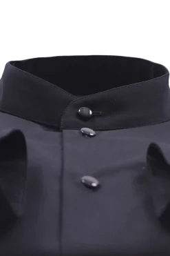 camicia cerimonia guru bottoni in metallo