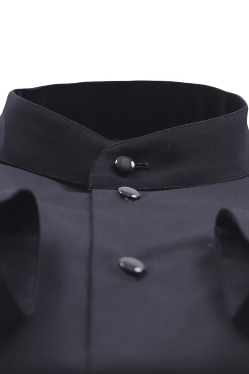 camicia cerimonia guru bottoni in metallo