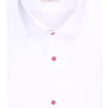Camicia con bottoni a contrasto
