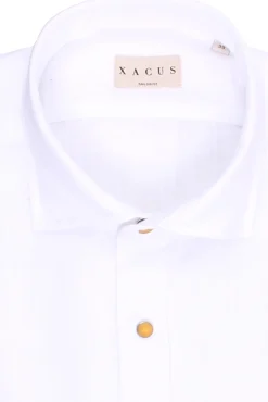 Camicia con bottoni a contrasto