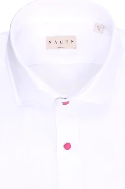 Camicia con bottoni a contrasto