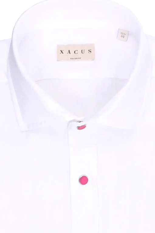 Camicia con bottoni a contrasto