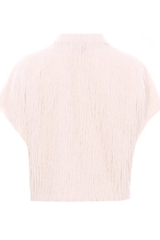Camicia fringes cropped