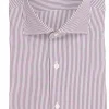 camicia in cotone a righe