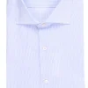 camicia in cotone a righe