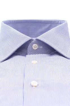 camicia in cotone a righe