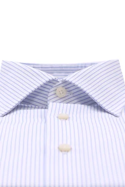 camicia in cotone a righe