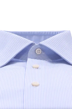 camicia in cotone a righe
