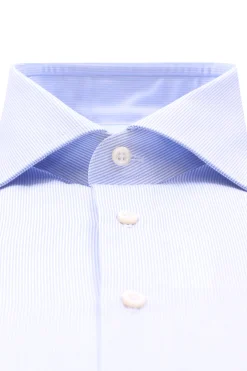camicia in cotone a righe
