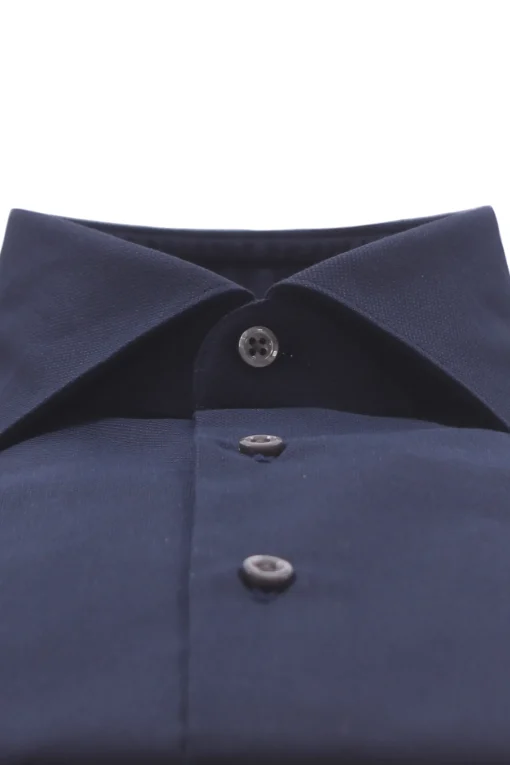 camicia in cotone giro inglese