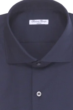 camicia in cotone giro inglese