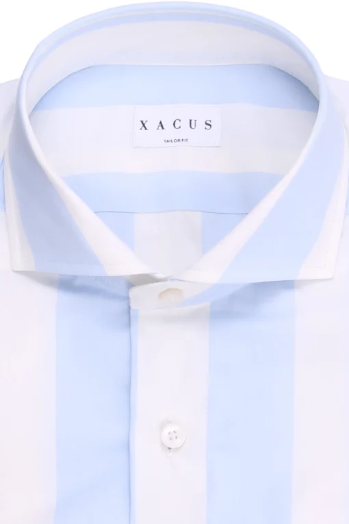 camicia in cotone riga sdraio