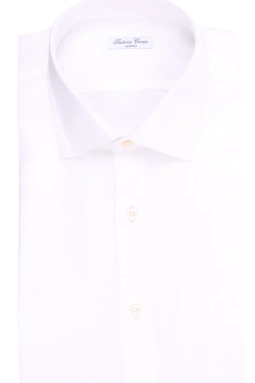 camicia in cotone twill