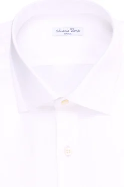 camicia in cotone twill