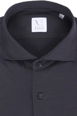 Camicia in jersey di lana
