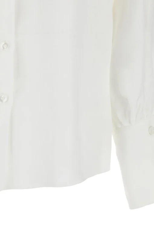 Camicia in lino manica raglan