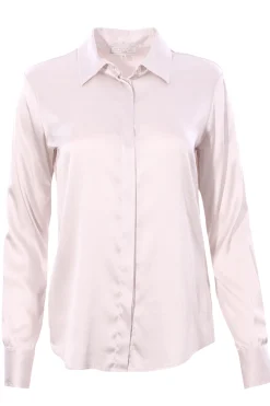 Camicia in raso stretch