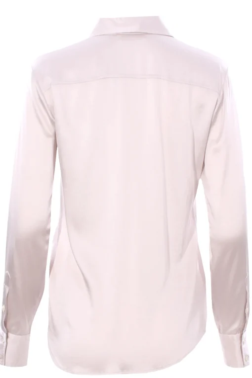 Camicia in raso stretch