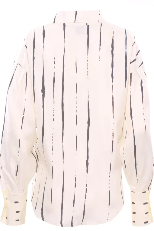 Camicia in seta stampata