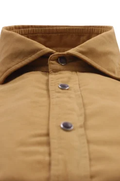 Camicia in vellutino lavato