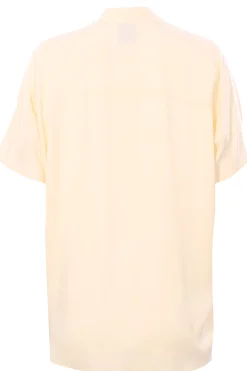 Camicia in viscosa con fiocco