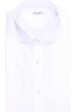 camicia in zephir di cotone
