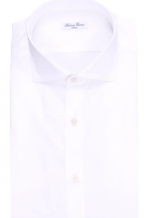 camicia in zephir di cotone