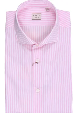 Camicia lavata a righe
