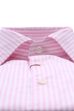 Camicia lavata a righe