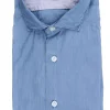 Camicia lavata in cotone leggero