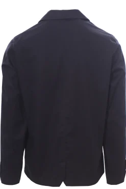 camicia over in gabardina di cotone