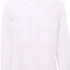 camicia over in tencel e shantung di lino